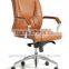 Professional white leather office chair for wholesales