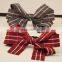 Polyester Tartan Plaid Ribbon For Hair Accessories