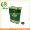 Wholesale round olive oil tea-seed oil tin cans food grade