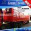 China Tri Axles 60ton Store House Bar Fence Type Truck Trailer Semi Tralier