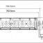 140w 31.5" Led Work Light Bar Spot Driving Offroad Truck Boat Car Outdoor Lamps LED Light Bar