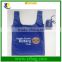 Foldable Nylon Shopping Bag With Integrated Pouch