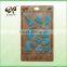 custom adhesive PU leather sticker for kids