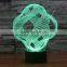 Modern Art Style 3D Led Lamp