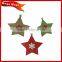 2016 metal material hanging decoration gold star christmas decoration