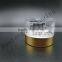 wholesale glass jar with spoon glass cosmetic jar glass jar with cork lid