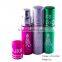 10ml Metallic Portable Perfume Spray Glass Bottles,Essential Oil Packaging Bottles With Pump Sprayer Cap