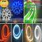 12v neon rope light/IP65 120LED neon flex