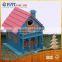 ZX-7432 new design colorful wooden villa bird house