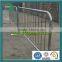 High safety temporary steel metal barricades for pedestrian safety
