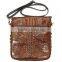 Crocodile leather crossbody handbag SWCRP-006