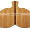 Original Design Vegetable Cutting Board Bamboo Whale Tail Bamboo Cutting And Serving Board Animal Shaped Cutting Board