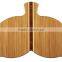 original design vegetable cutting board Bamboo Whale Tail Bamboo Cutting and Serving Board animal shaped cutting board