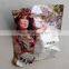 Beautiful packaging plastic bag for women classic fashion garments