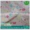 Alphabet letter design 100% polyester microfiber fabric for home textile