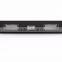 Portable dynamo Elegant Solar Touch Control Power bank Aluminium alloy bottom case Extra-slim Rolling indicator black white