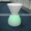 Beautiful Shape Remote Control Fameless Flicker color changing LED Chair