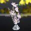 Fashionable wedding&home decorative crystal flower made in china