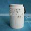 Christmas decorative porcelain candle holder stand set