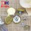 17mm fashion metal custom jean blue button for jacket