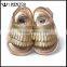 2016 New Leather Fringed Soft Sole Baby Moccasins Sandals
