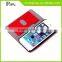 Genuine Leather Wallt Case, Slim Flip Cover with Kickstand and Credit Card Slots,Magnetic Closure for iPhone 5 5S SE