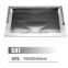 First grade quality stainless steel 304 deep single bowl bathroom kitchen sink