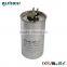 Aluminum Case Round Type CBB65 capacitor Air Conditioner 5uF 450VAC Capacitor