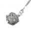 Crystal Aromatherapy Essential Oil with Light Ball Diffuser Necklace Locket Pendant