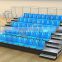 Athens Retractable Grandstand Telescopic Soccer Gym Bleachers Gym Seating Sports Equipment