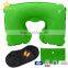 inflatable neck pillow with bag travel kit