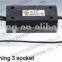 120v push/dimmer/touch power cord with a male connector