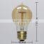 edison vintage style a60/a19 100w 110v lamp coffee color shell edison bulb