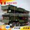 High Quaity 3 axle sandbag side wall open semi trailer for sale