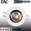 Wholesale cheap 3000K-6500K living room 7w torsion spring for led downlight