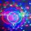 Laser light with christmas led snowflake plastic ball ornament