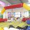 Colorful advertising giant inflatable arch for sale