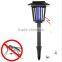 Hot Selling Pest Repeller!Easy to Use IP65 Solar UV Pest Trap Zapper for Garden/farm Outdoor Mosquito Flying Insect