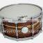 Snare drum /High quality Maple Bubinga zebra wood snare drum