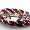 Leather Rope Stainless Steel Gold Anchor Bracelet/Hook Bracelet Anchor Wholesale