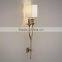 mass production hot sale america style metal art deco wall lamp for indoor decoration