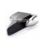 Zinc alloy brushed satin nickel bathroom glass shelf clips