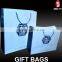 Wholesale Blue Color Print Paper Gift Bag