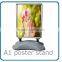 aluminum outdoor double side poster board stands, poster display stand