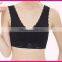 No rims together gather super sports bra in front of the one-button lace chest yoga running vest