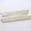 Eurocard connector female r/a 2 row 64 pin