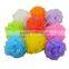 Colorful bath Sponge Bath sponge Ball Bath Ball Scrubber for bathroom