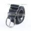 Elastic Genuine Leather Belt for Unisex With Pin Buckle