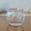 Wholesale mini storage glass jar glass candle holder