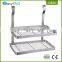 Kitchen supplies 2 tier stainless steel wall hanging kitchen utensil organizer spice rack